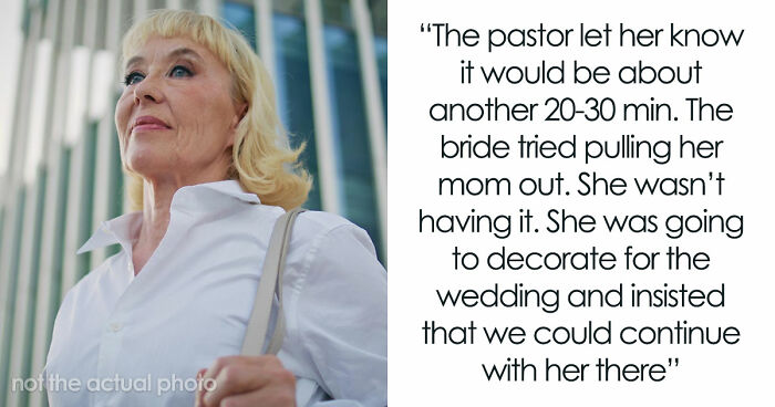 Woman Crashes Memorial Service To Decorate For Wedding, Has A Meltdown When Pastor Shuts Her Down