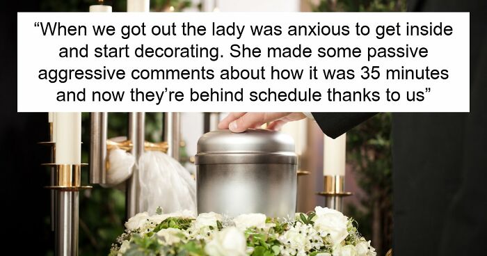 Woman Crashes Memorial Service To Decorate For Wedding, Has A Meltdown When Pastor Shuts Her Down