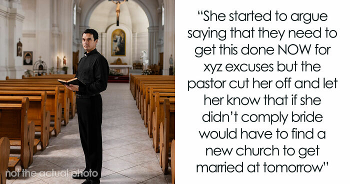 Woman Crashes Memorial Service To Decorate For Wedding, Has A Meltdown When Pastor Shuts Her Down