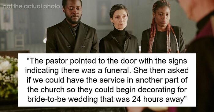 Woman Crashes Memorial Service To Decorate For Wedding, Has A Meltdown When Pastor Shuts Her Down