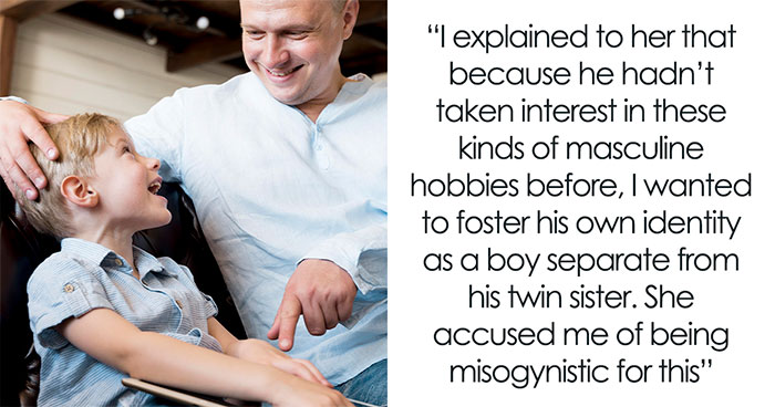 Misogynist Dad Gets Slammed By Fam For Criticizing Feminine Son And Enforcing Rigid Stereotypes