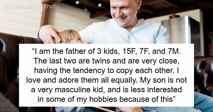 Misogynist Dad Gets Slammed By Fam For Criticizing Feminine Son And Enforcing Rigid Stereotypes