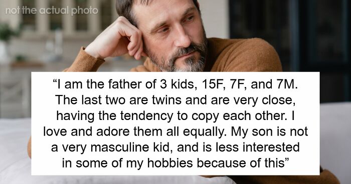 Misogynist Dad Gets Slammed By Fam For Criticizing Feminine Son And Enforcing Rigid Stereotypes