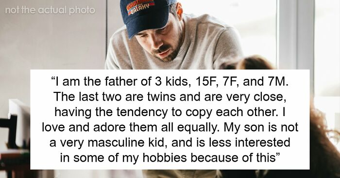 Misogynist Dad Gets Slammed By Fam For Criticizing Feminine Son And Enforcing Rigid Stereotypes