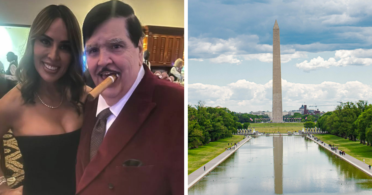People Found A Photo Of The Guy Trump Hired To Renovate The Reflecting Pool, And They're Losing It