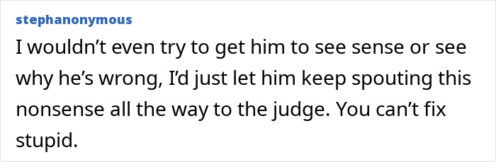 Comment stating futility of reason with man threatening divorce over breastfeeding issue Comment stating futility of reason with man threatening divorce over breastfeeding issue