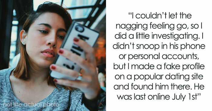 Woman Concerned As Fiancé Starts Acting Distant, Frantic After Finding Him On An Online Dating App