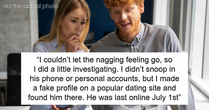 Woman Concerned As Fiancé Starts Acting Distant, Frantic After Finding Him On An Online Dating App