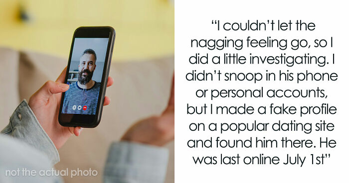 Woman Concerned As Fiancé Starts Acting Distant, Frantic After Finding Him On An Online Dating App