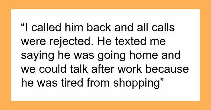 Guy Calls Fiancée A “Cry Baby” For Fussing Over Him Not Getting Her Lunch, Turns Out He’s A Cheater