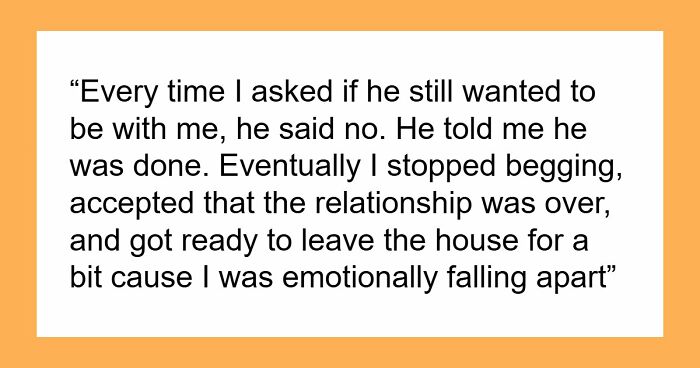 Woman Feels Like Shell Of A Person After Fiancé Calls Off Wedding But Expects To Stay Together