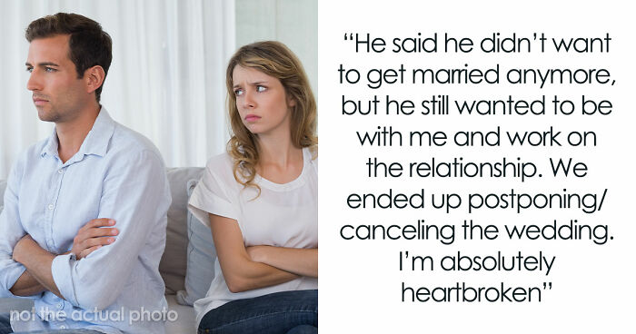 Woman Feels Like Shell Of A Person After Fiancé Calls Off Wedding But Expects To Stay Together