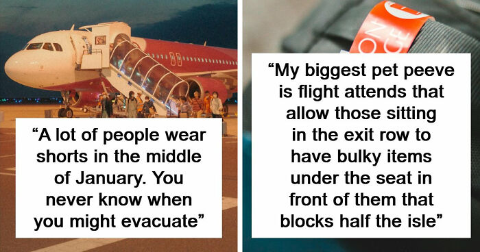 20 Things Plane Passengers Do That They Think Are Safe But They’re Not
