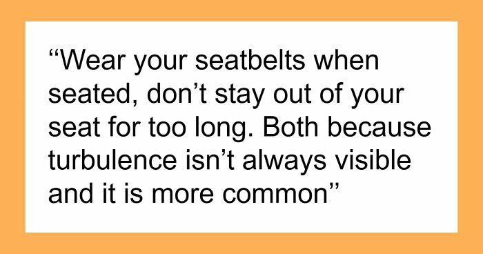 20 Things Plane Passengers Do That They Think Are Safe But They’re Not