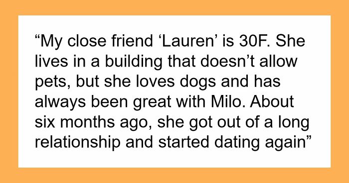 30YO Uses Woman’s Rescue Dog To Meet Men, Owner Uncomfortable Watching Pup Turn Into Dating Prop