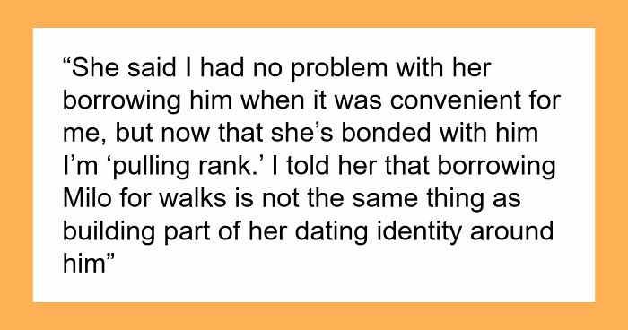 30YO Uses Woman’s Rescue Dog To Meet Men, Owner Uncomfortable Watching Pup Turn Into Dating Prop