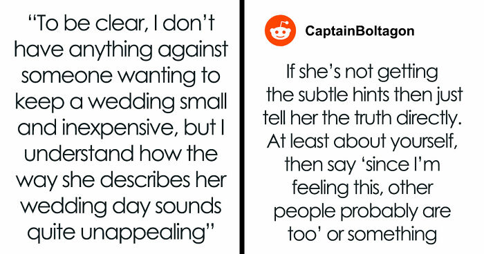 Bride Lets Fiancé Call The Shots For Their Wedding, Friends Quietly Lose Interest In Attending