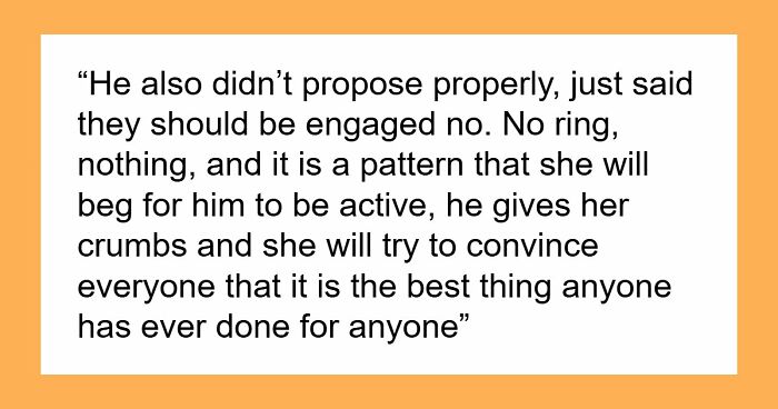 Bride Lets Fiancé Call The Shots For Their Wedding, Friends Quietly Lose Interest In Attending