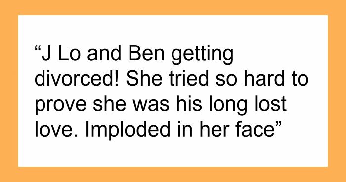 Folks Share The 35 Funniest Celebrity Scandals Of All Time