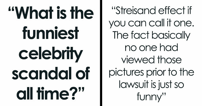 Folks Share The 35 Funniest Celebrity Scandals Of All Time