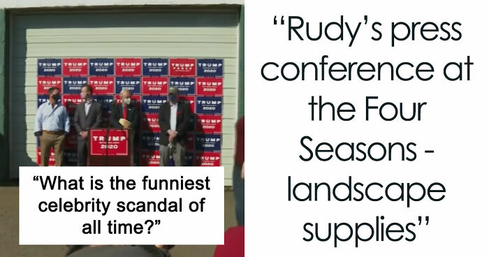 Folks Share The 35 Funniest Celebrity Scandals Of All Time