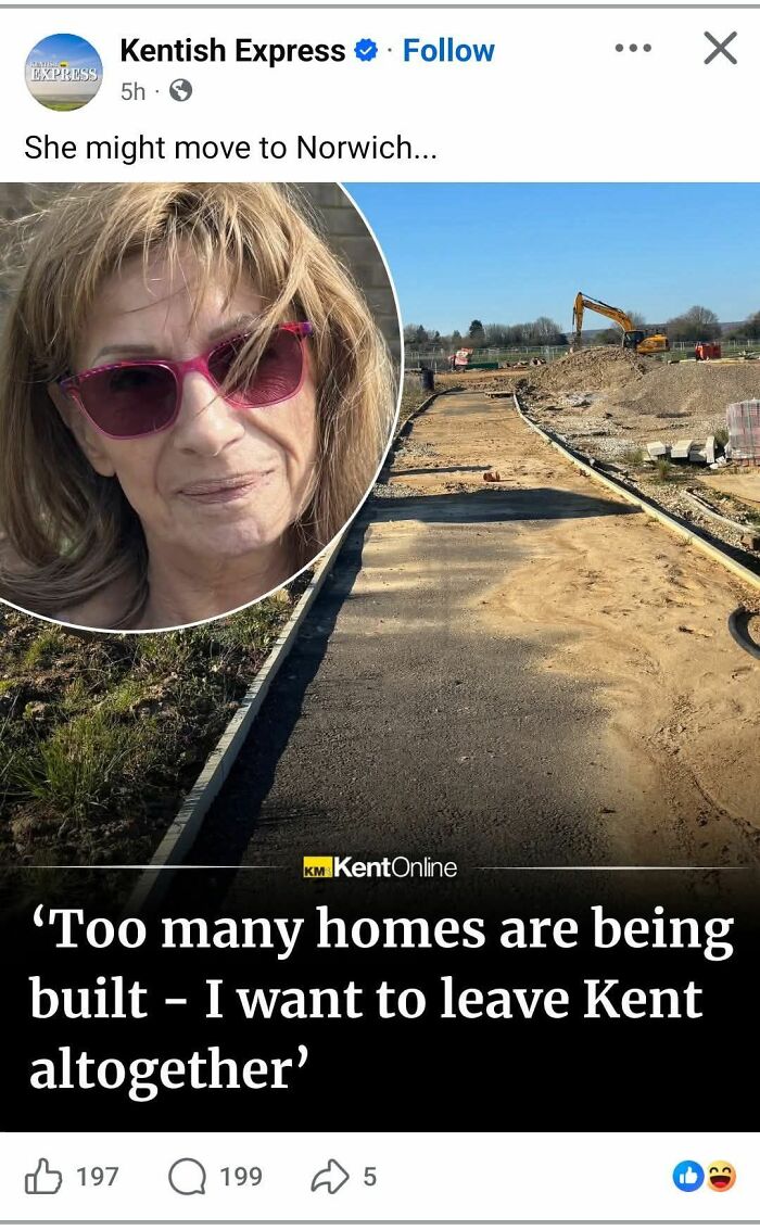 Woman concerned about too many homes being built in Kent