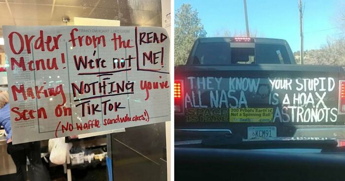 “No Safety Smoking First”: 55 Of The Funniest Signs Ever Spotted In The Wild
