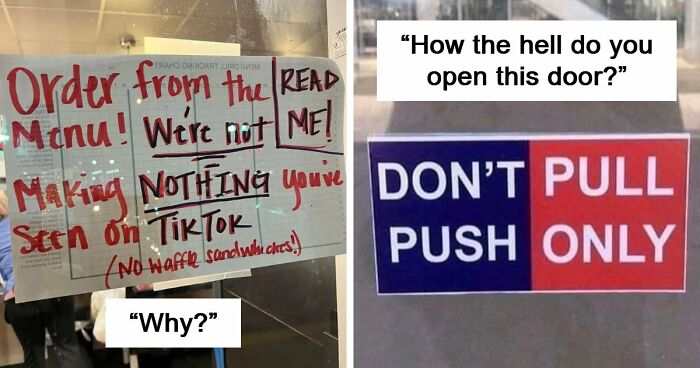 “No Safety Smoking First”: 55 Of The Funniest Signs Ever Spotted In The Wild