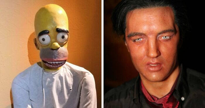 48 Celebrity Wax Figures From Sculptors Who Probably Have Never Seen A Famous Person Ever