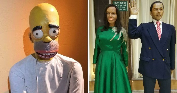 48 Celebrity Wax Figures From Sculptors Who Probably Have Never Seen A Famous Person Ever
