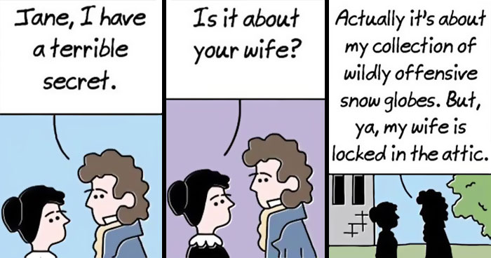 31 Hilarious Comics Referencing Our Culture, Literature And Art By John Atkinson (New Comics)