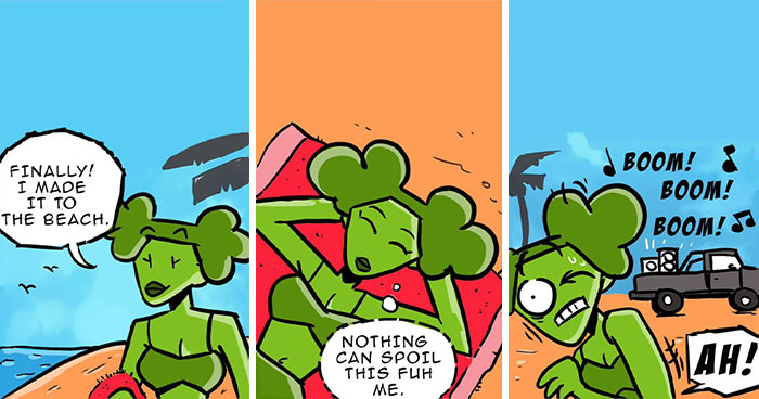 Artist Brings Humor And Color To Everyday Life Through “3JP Comics” (24 New Comics)