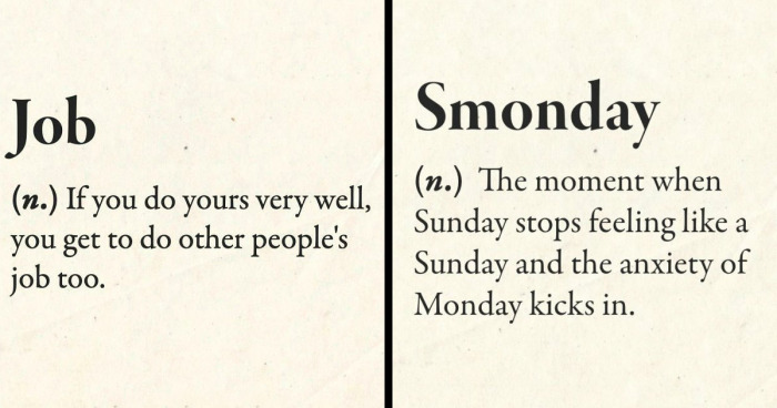 91 Hilariously Honest Definitions Of Common Words (New Pics)