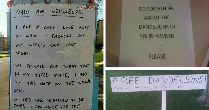 40 Passive-Aggressive Notes From Neighbors Who Decided Knocking On The Door Was Far Too Civil
