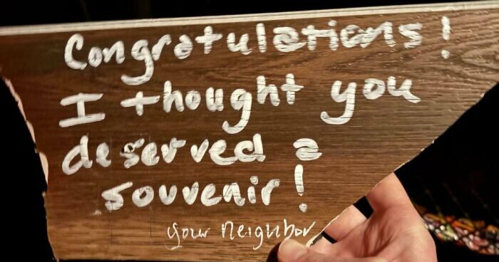 40 Passive-Aggressive Notes From Neighbors Who Decided Knocking On The Door Was Far Too Civil
