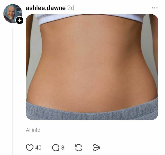 Closeup of a smooth human abdomen showing natural skin tone and texture