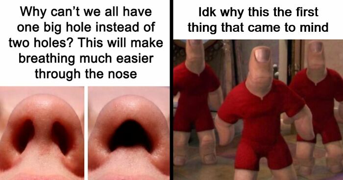 26 People Joined A Discussion About Nostrils, And Things Got Hilariously Weird Fast