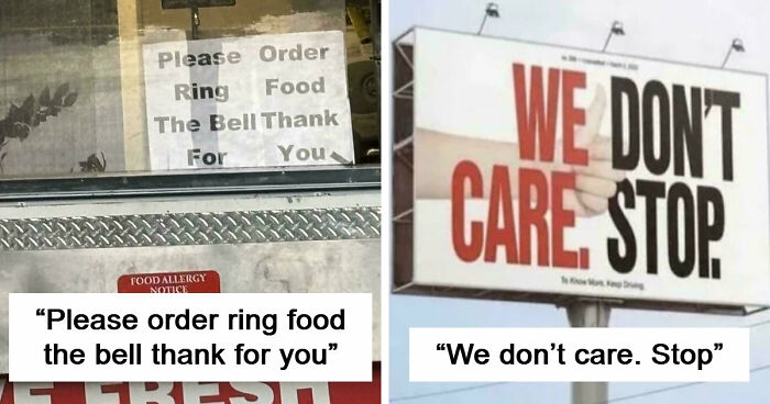 66 Times Poor Sign Design Sent A Hilariously Confusing Message (New Pics)