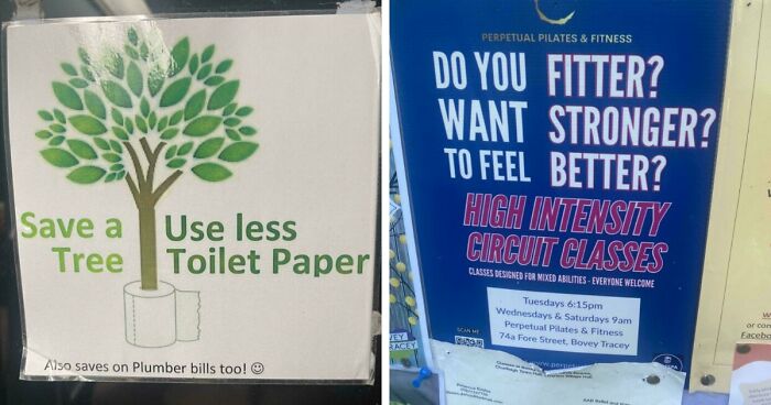 67 Times Poor Sign Design Sent A Hilariously Confusing Message (New Pics)