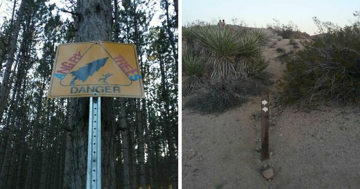 54 Funny Signs Found In The Wild That Are Worth Every Blister And The Stale Trail Mix