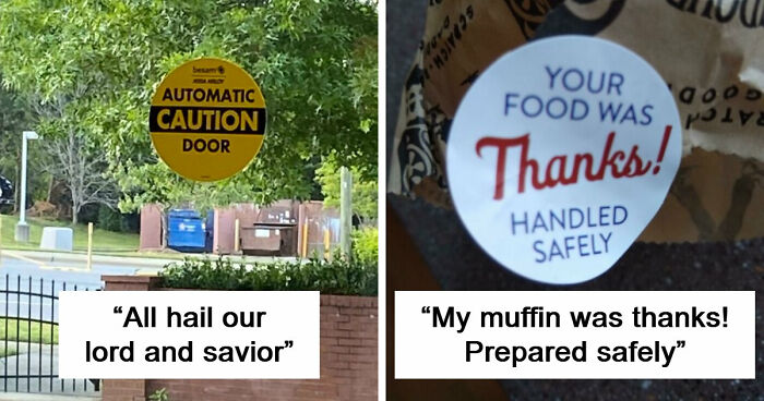 65 Signs That Somehow Made It All The Way To Installation