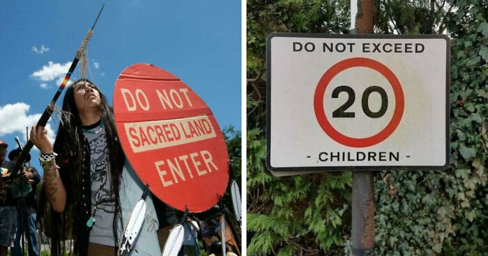 65 Signs That Somehow Made It All The Way To Installation
