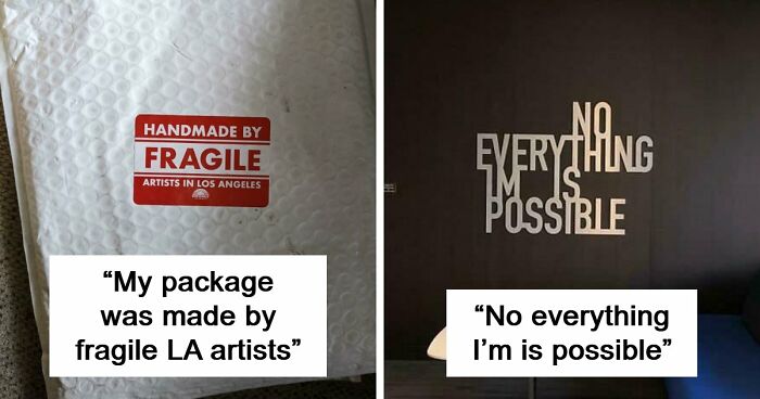 65 Signs That Somehow Made It All The Way To Installation