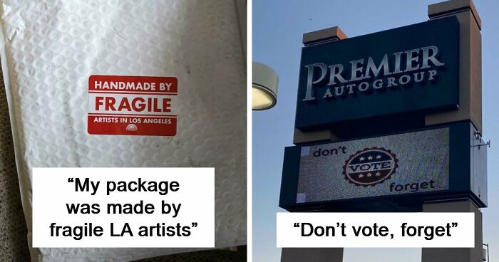 65 Signs That Somehow Made It All The Way To Installation