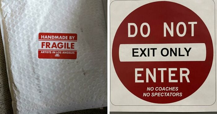 65 Signs That Somehow Made It All The Way To Installation