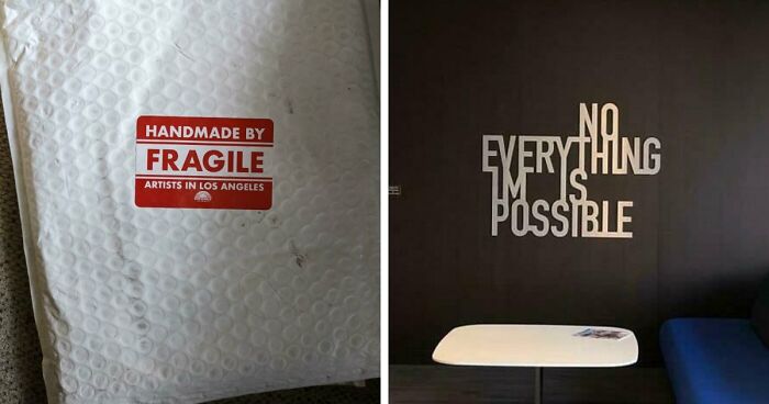 65 Signs That Somehow Made It All The Way To Installation