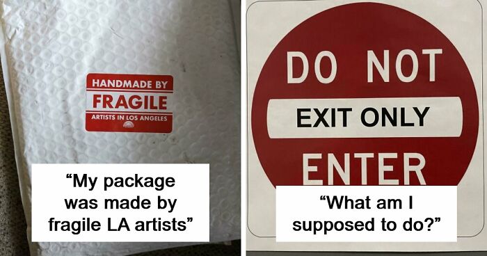 65 Signs That Somehow Made It All The Way To Installation