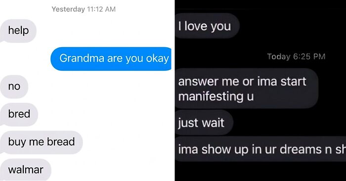 34 Hilarious Text Exchanges That Prove Some People Have Absolutely No Filter