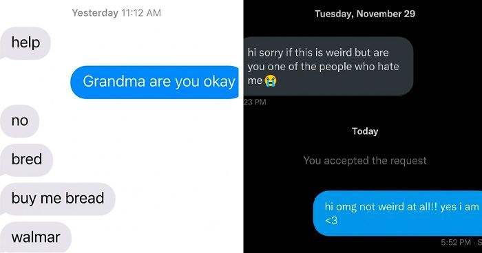 34 Hilarious Text Exchanges That Prove Some People Have Absolutely No Filter