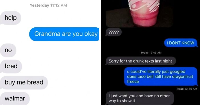 34 Hilarious Text Exchanges That Prove Some People Have Absolutely No Filter